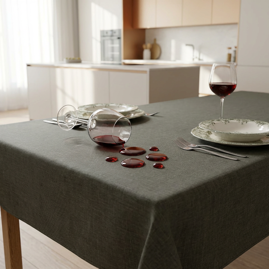 Tovaglia Antimacchia Haity - Colore Grigio