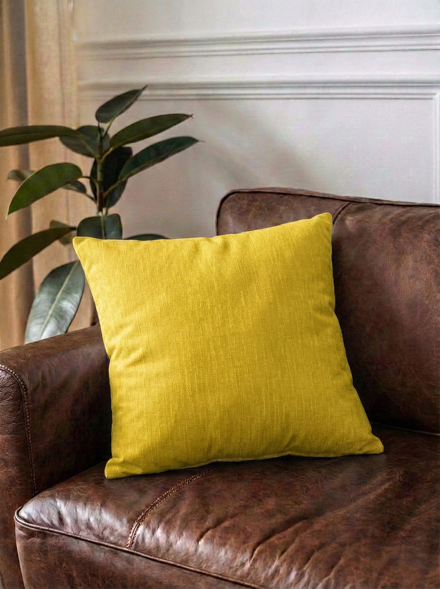 Cuscino Arredo sfoderabile in Ciniglia - Vari colori