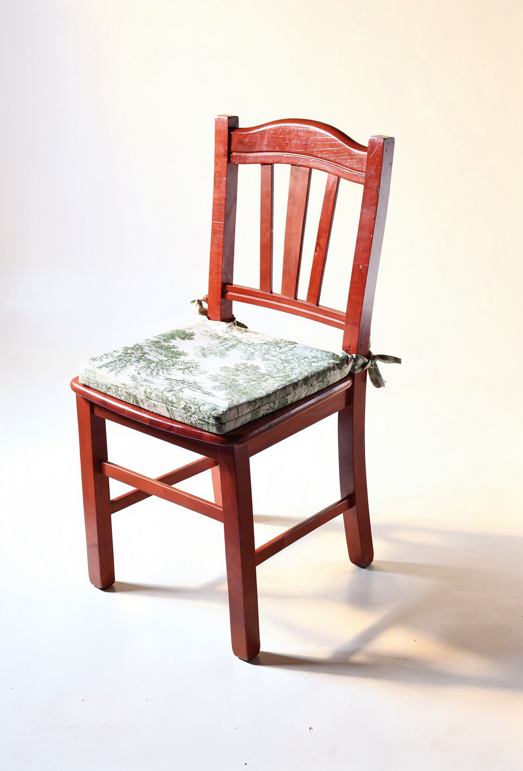 Cuscino Morbidone – Tessuto Panama Toile de Jouy chiaro