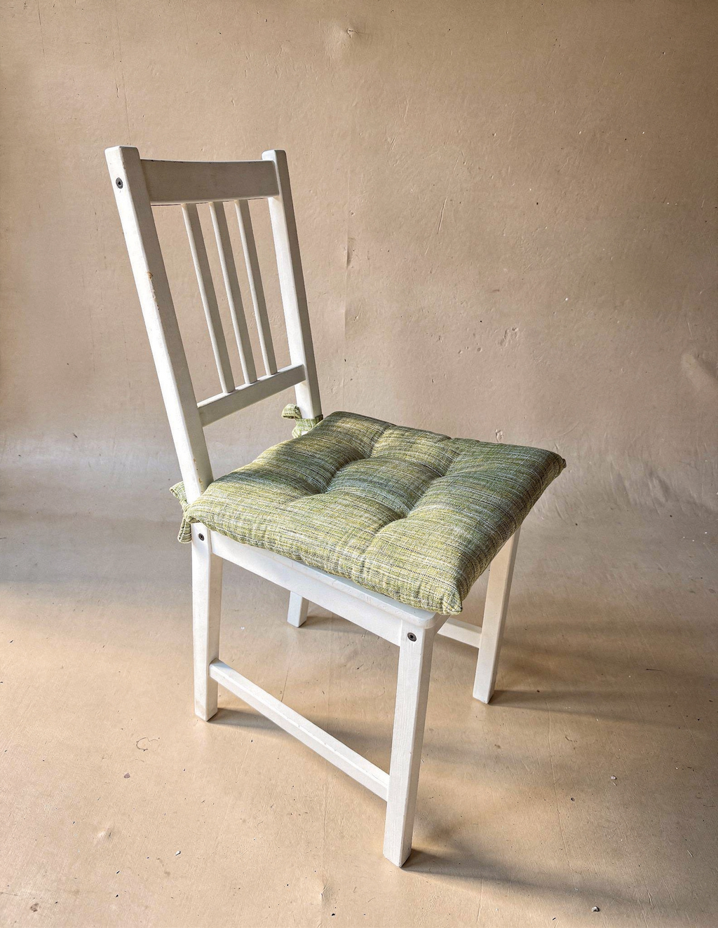 Cuscino Coprisedia Imbottito Soffice 40x40cm – Fantasia Graffio Verde