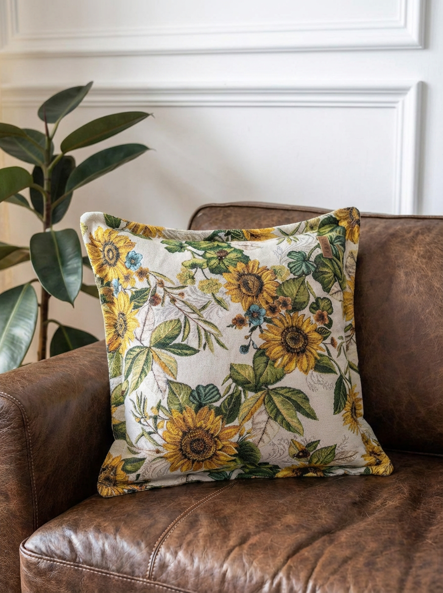 Cuscino Gobelin Aletta - Fantasia Girasoli