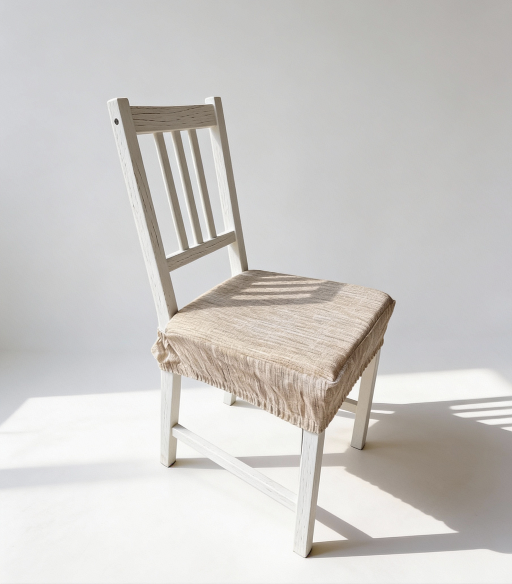 Cuscino Coprisedia con Elastico 40x40 – Fantasia Graffio Beige