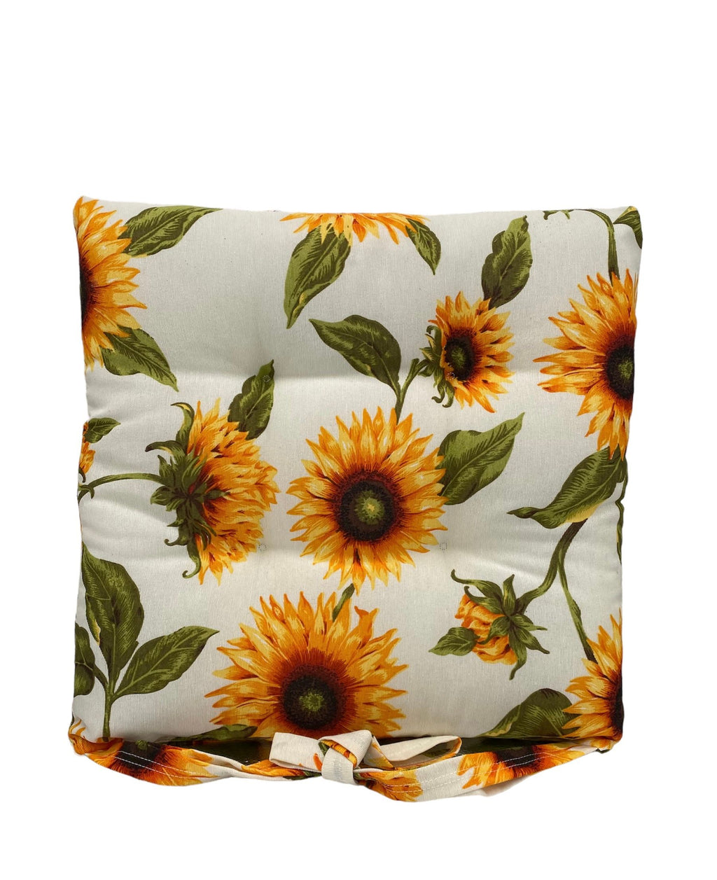 Cuscino Imbottito Soffice 40x40cm – Fantasia Girasole