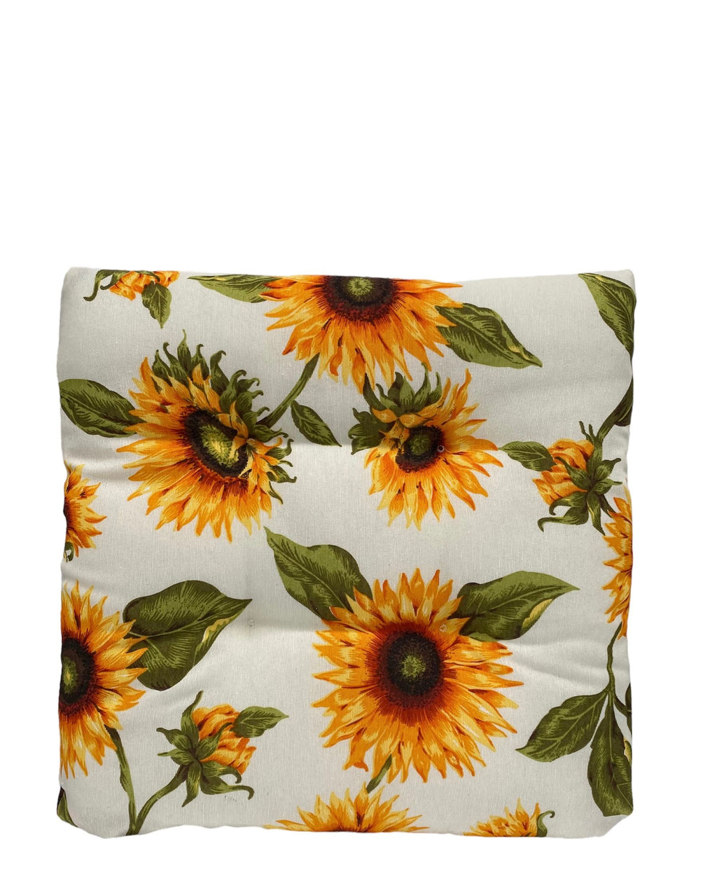 Cuscino Imbottito Soffice 40x40cm – Fantasia Girasole