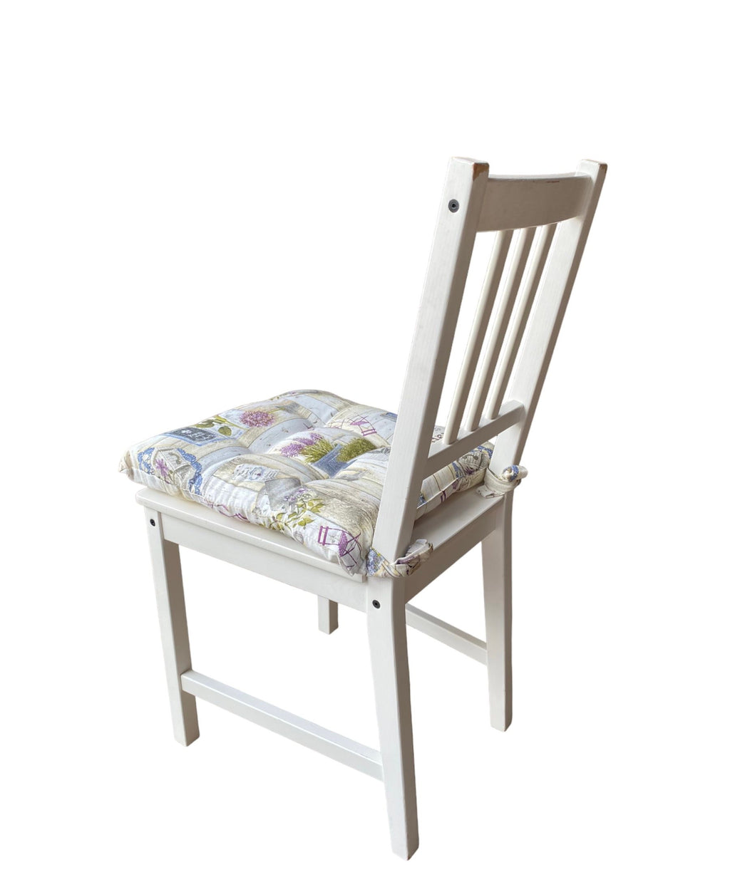 Cuscino Coprisedia Imbottito Soffice 40x40cm – Fantasia Lavanda