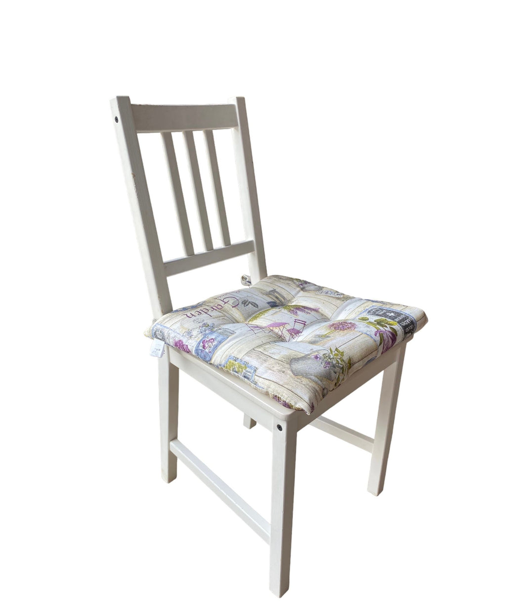 Cuscino Coprisedia Imbottito Soffice 40x40cm – Fantasia Lavanda