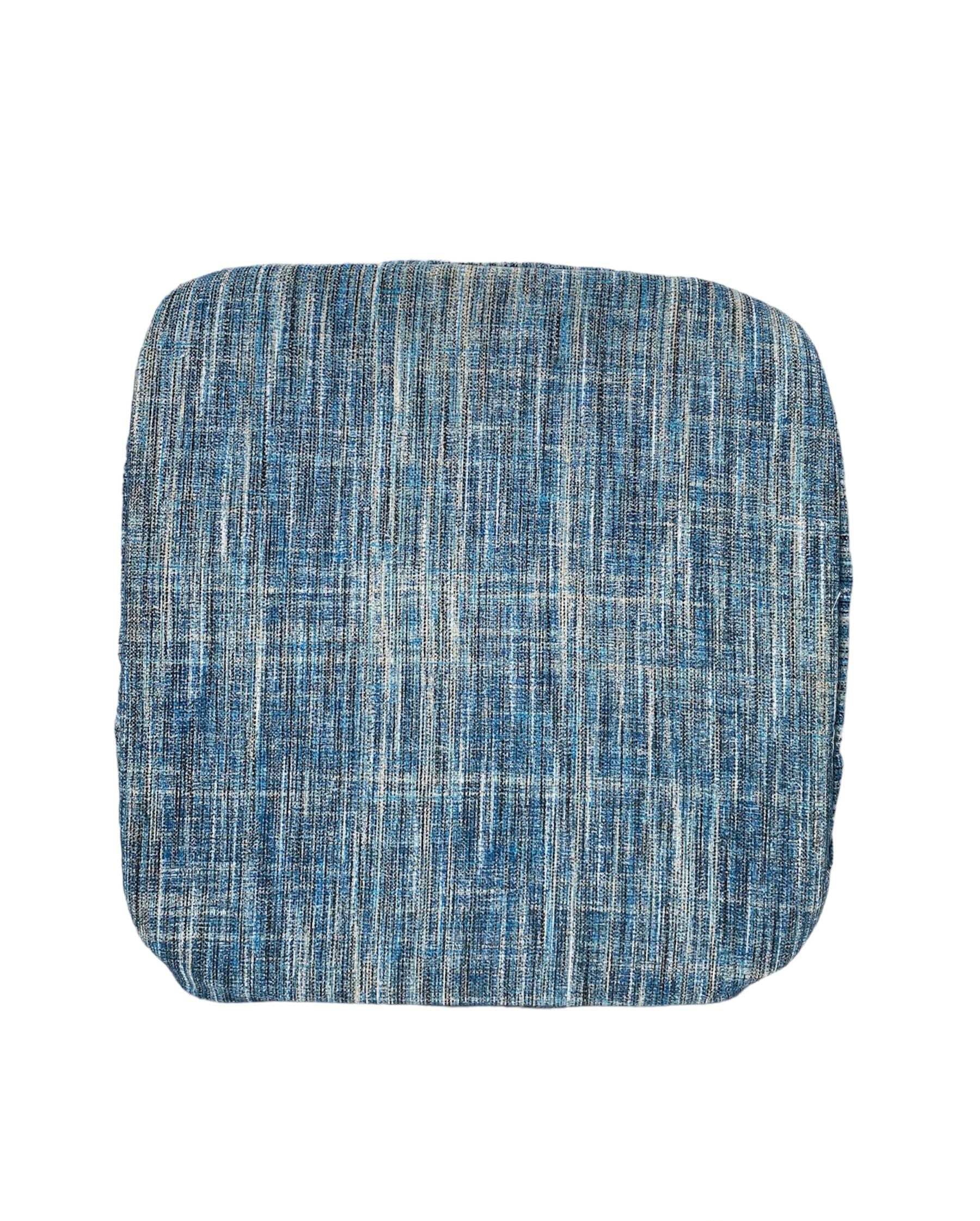 Cuscino Coprisedia con Elastico 40x40cm – Fantasia Graffio Blu
