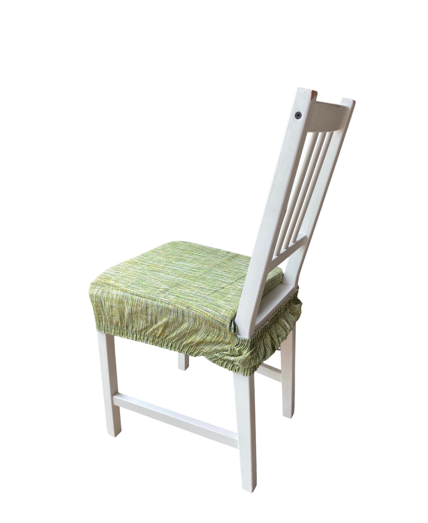 Cuscino Coprisedia con Elastico 40x40cm – Fantasia Graffio Verde