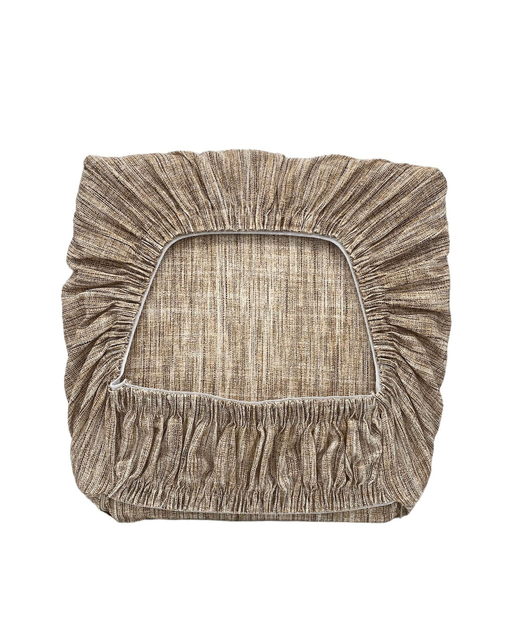 Cuscino Coprisedia con Elastico 40x40 – Fantasia Graffio Beige