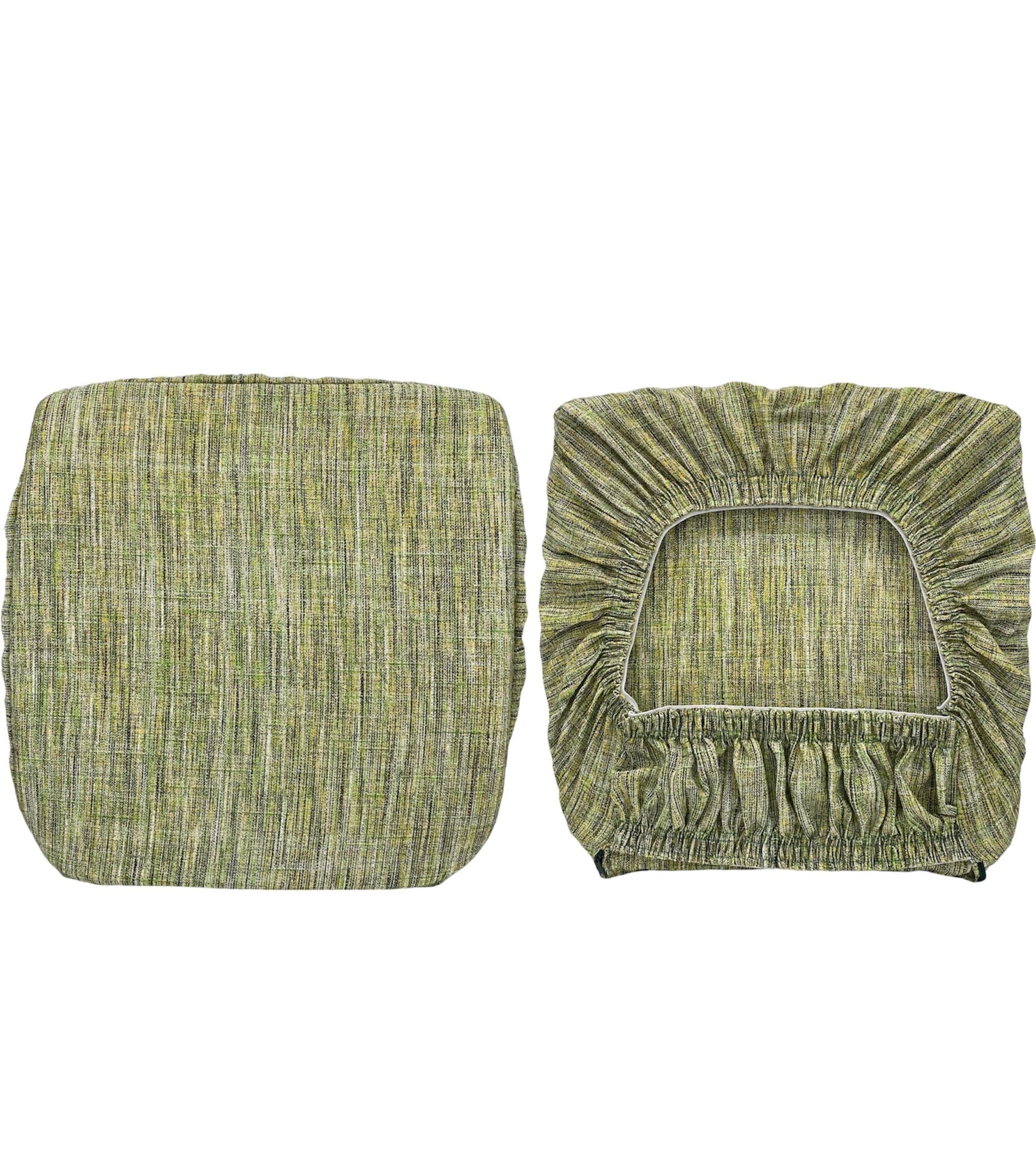 Cuscino Coprisedia con Elastico 40x40cm – Fantasia Graffio Verde