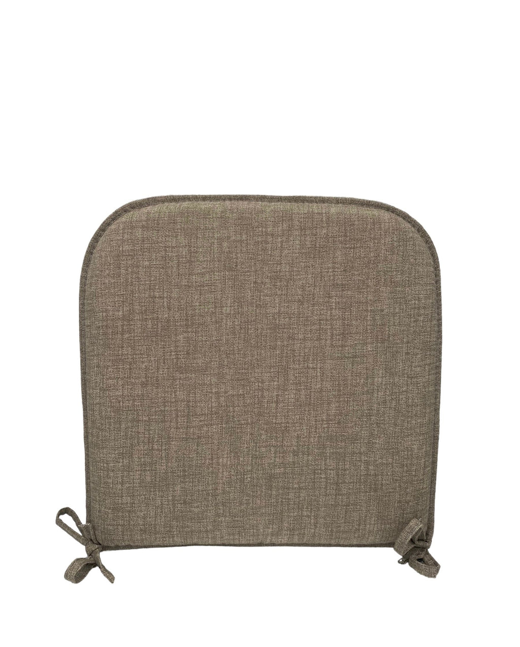 Cuscino Coprisedia Bordato 40x40cm - Colore marrone