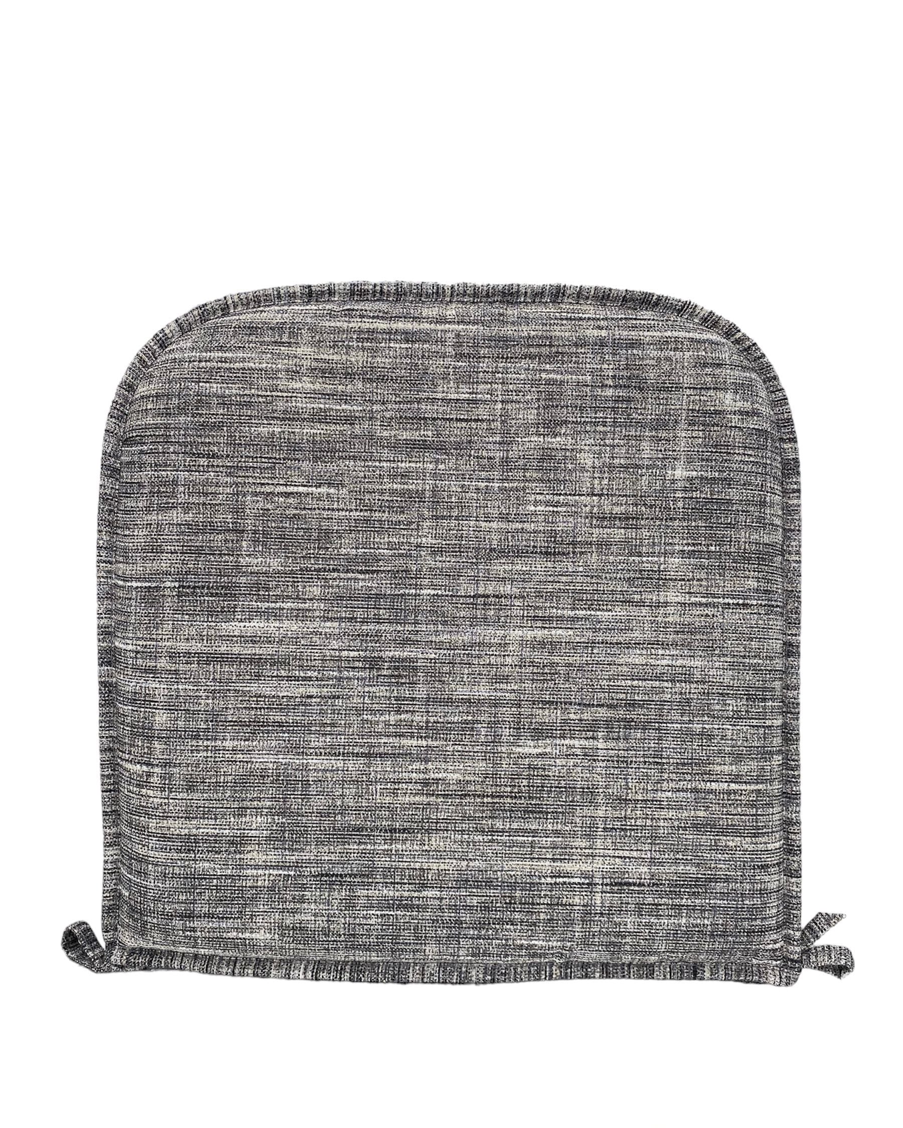 Cuscino Coprisedia Bordato - Fantasia graffio nero