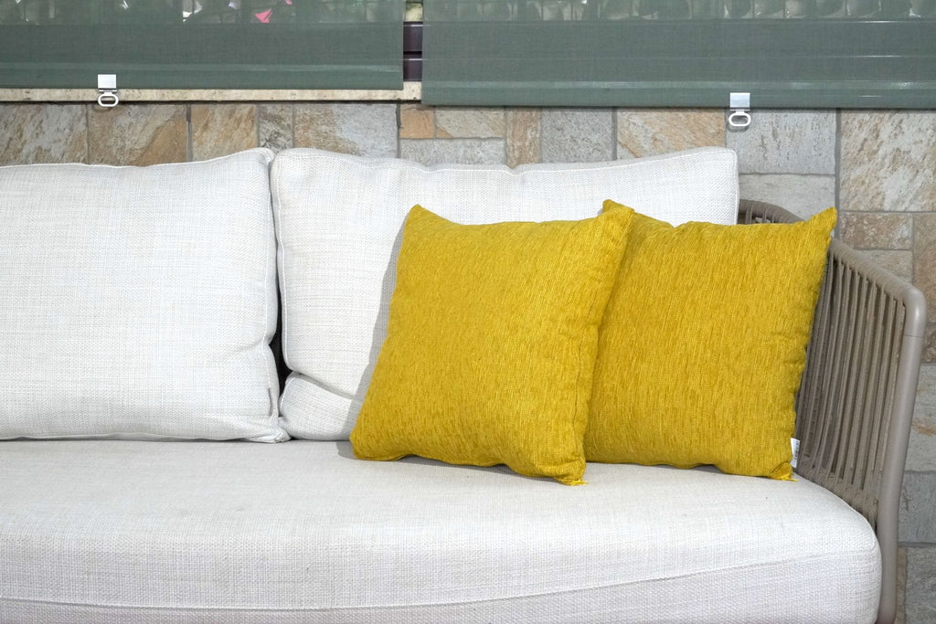 Cuscino Arredo sfoderabile in Ciniglia - Vari colori