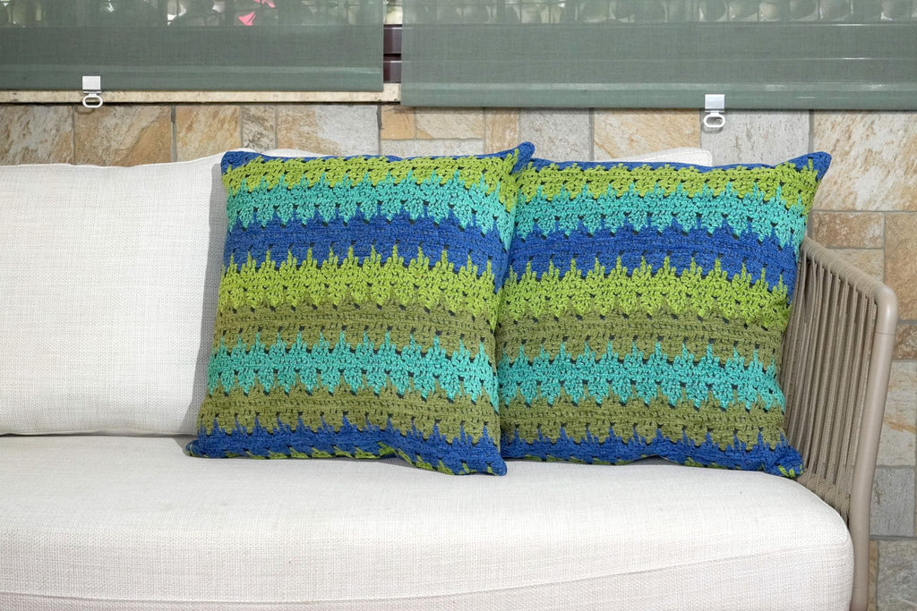 Cuscino Imbottito Cinigliato 50x50cm Soffice – Salotto Ciniglia