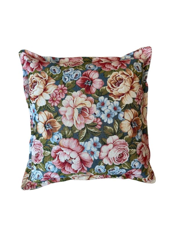 Cuscino Salotto Gobelin Aletta - Fantasia Fiori