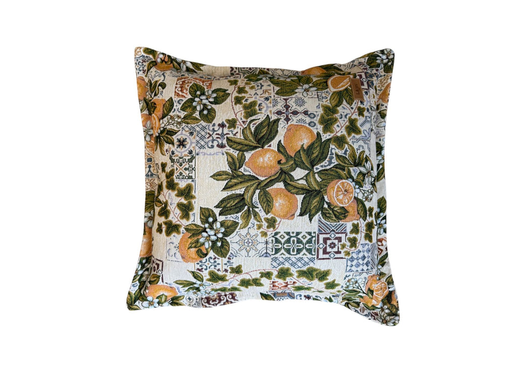 Cuscino Salotto Gobelin Aletta - Fantasia Limoni