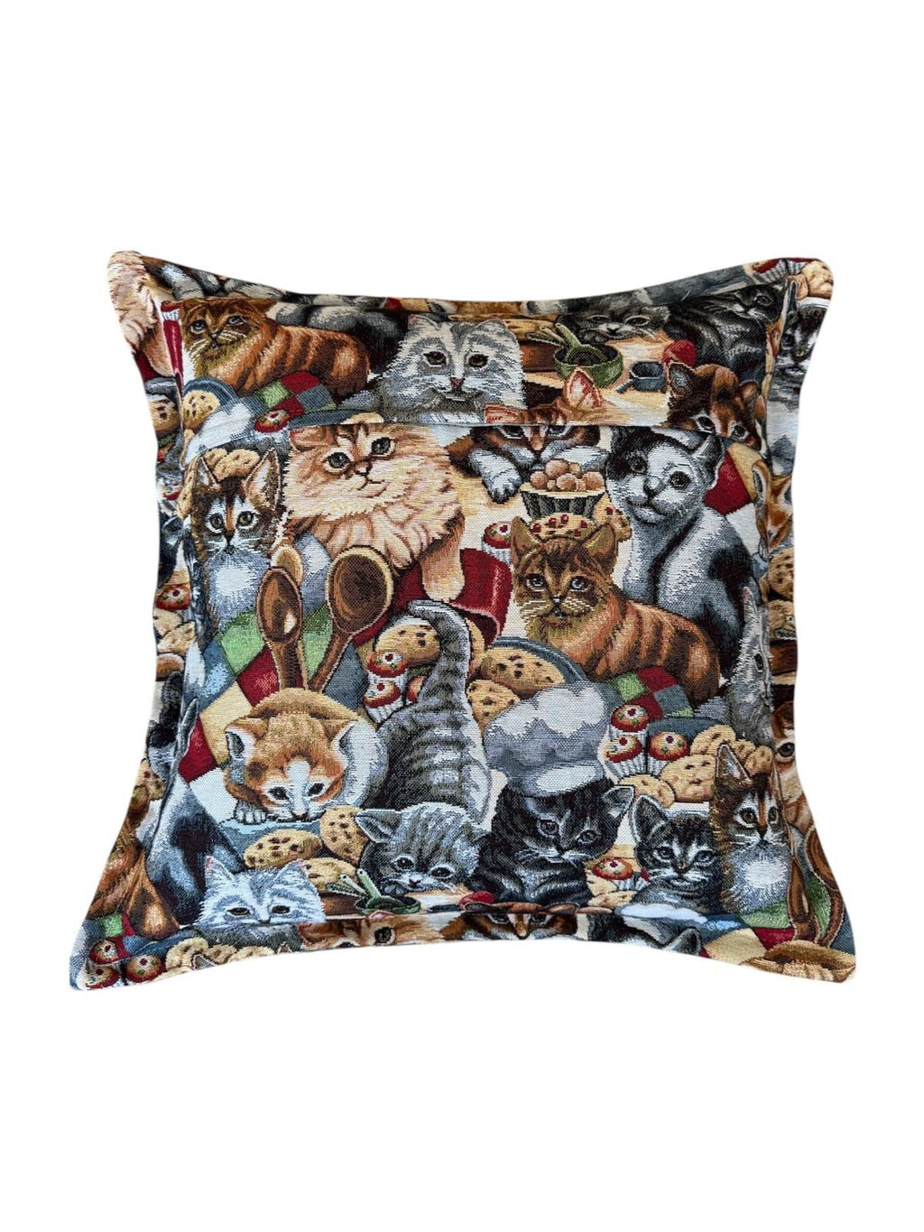 Cuscino Salotto Gobelin Aletta - Fantasia Gatti