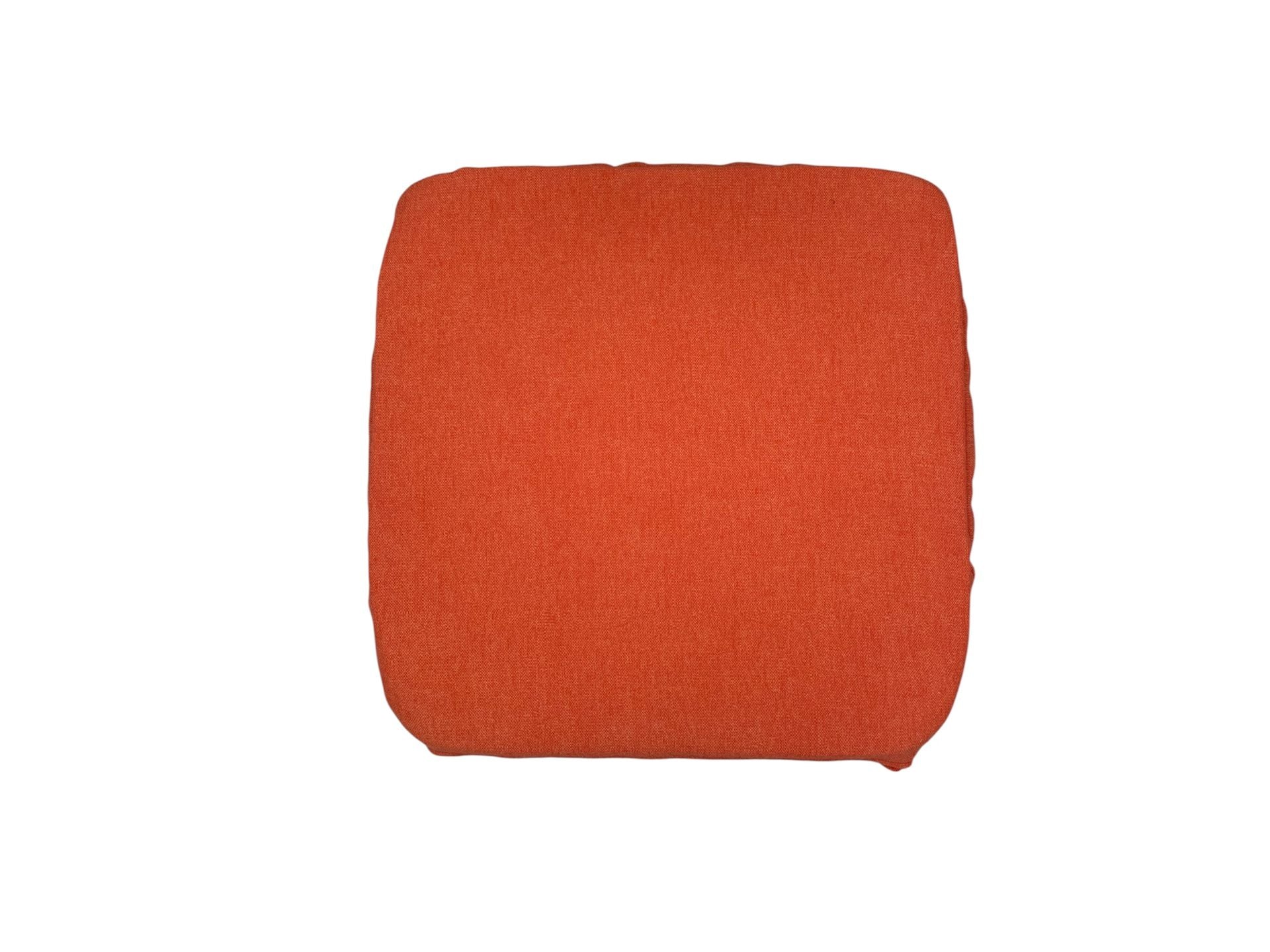 Cuscino Coprisedia con Elastico 40x40cm – Arancione Tinta Unita