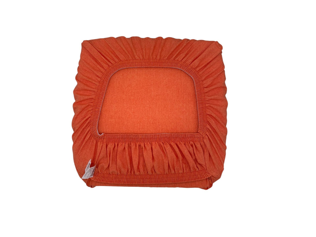 Cuscino Coprisedia con Elastico 40x40cm – Arancione Tinta Unita