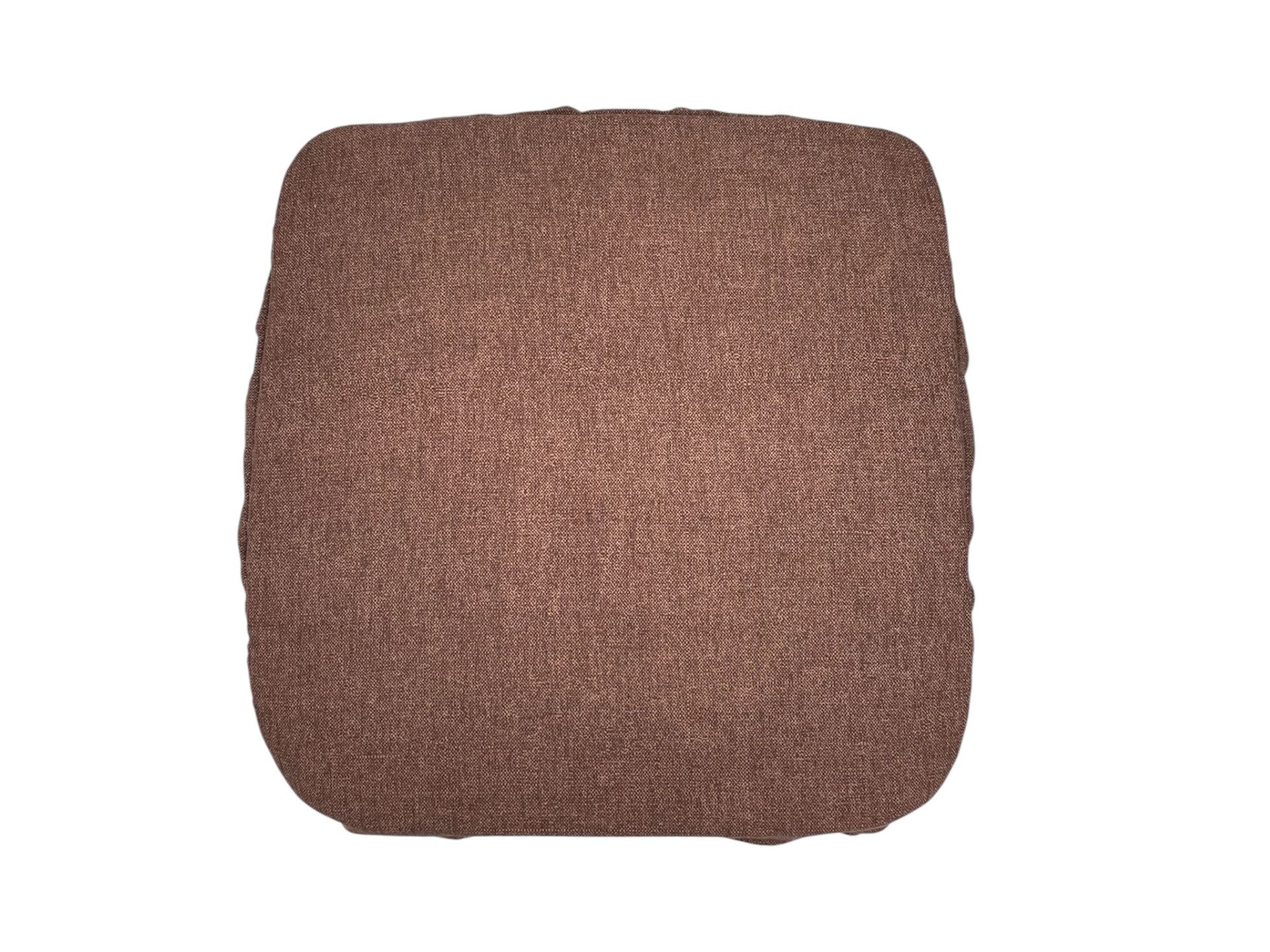 Cuscino Coprisedia con Elastico 40x40cm – Marrone Tinta Unita