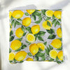 Cuscino Coprisedia Imbottito Soffice 40x40cm – Fantasia Limone
