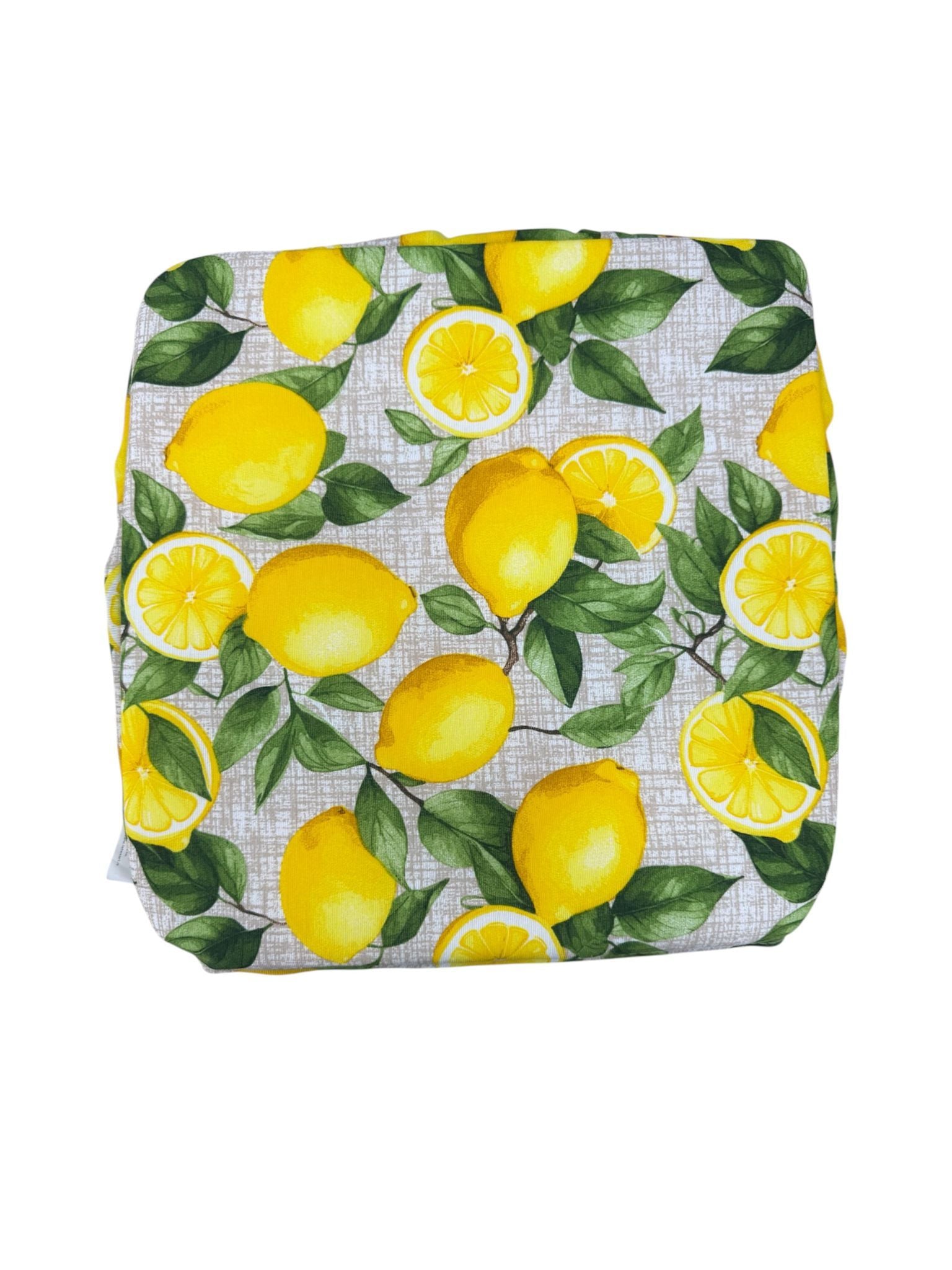 Cuscino Coprisedia con Elastico - Fantasia Limoni