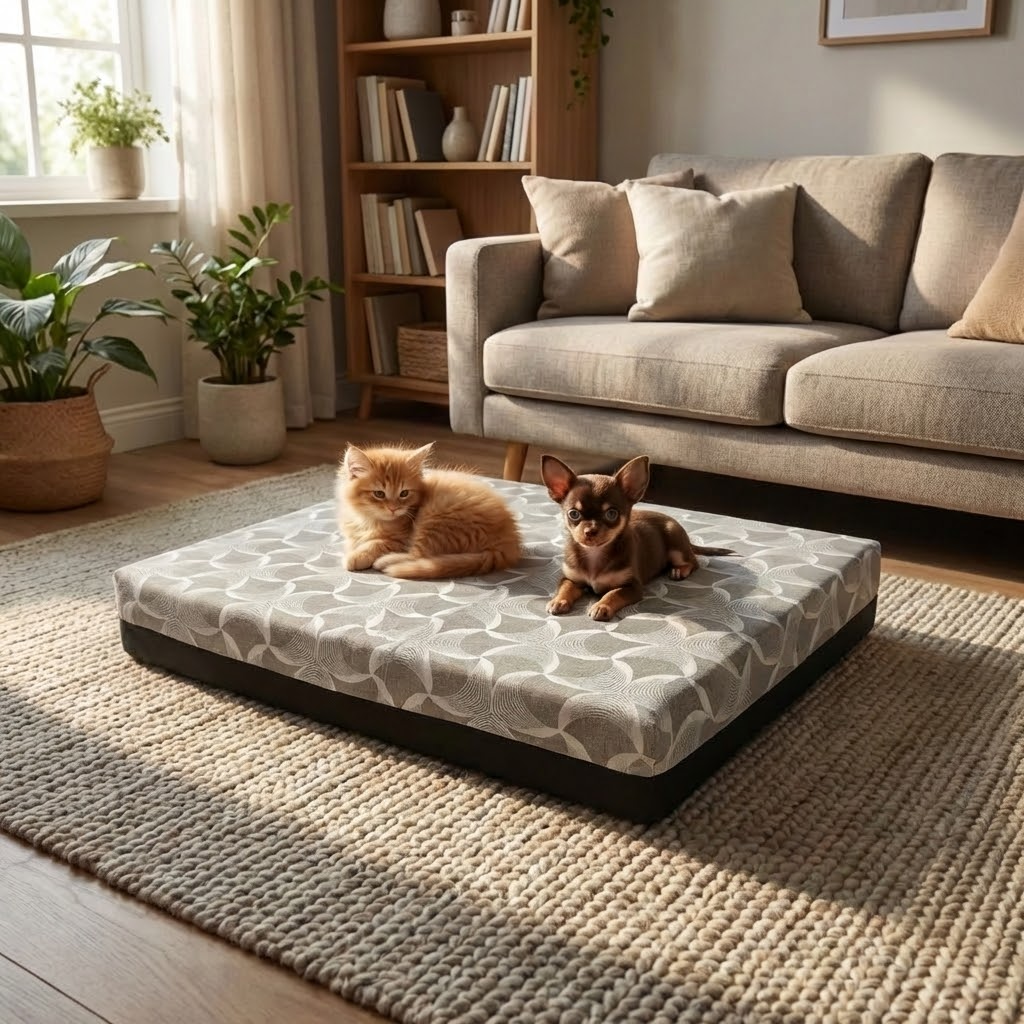 Materassino Imbottito 50x80x4cm Soffice – Dog Basso
